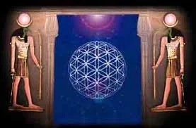 The Flower of Life with the Netjeru