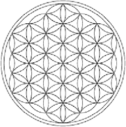 The vesica piscis — two intersecting circles
